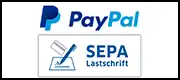 Logo Sepa Lastschrift by PayPal